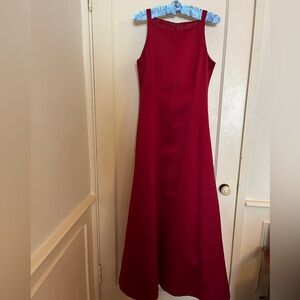 Vintage Betsy & Adam by Jaslene Scarlet Gown